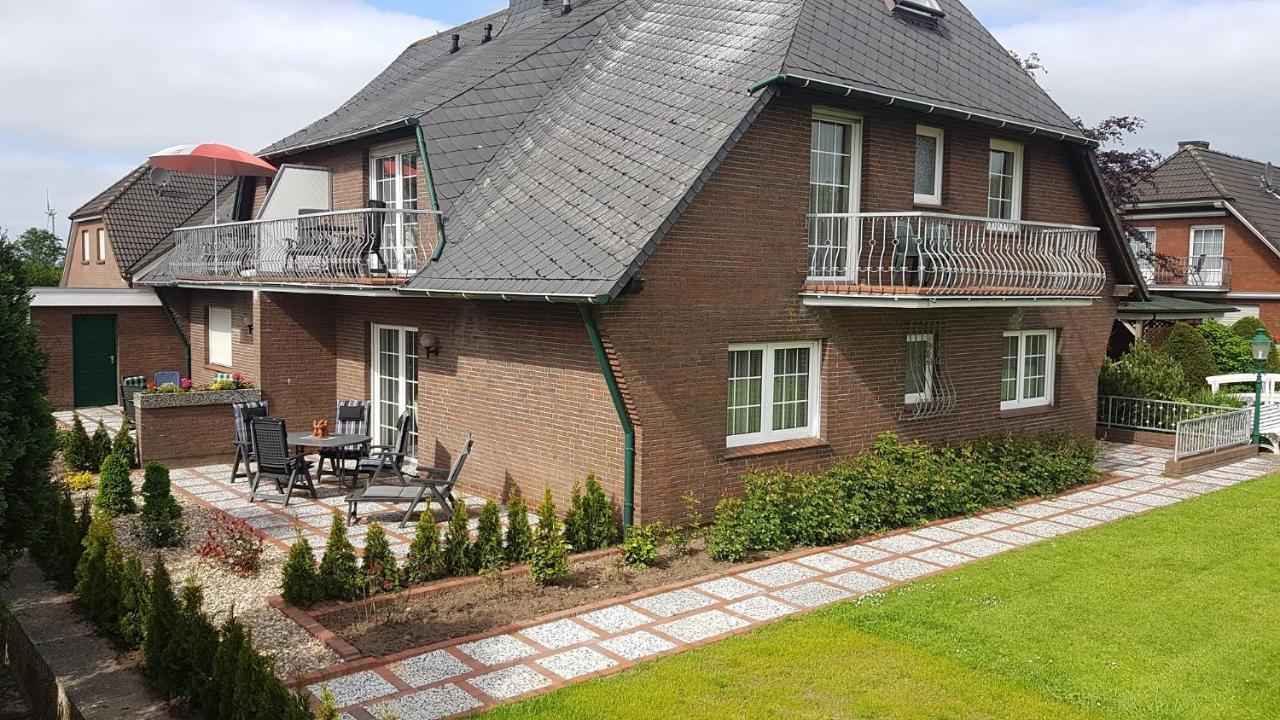 Hausnordlicht Fewo 2 Dornum Exterior foto